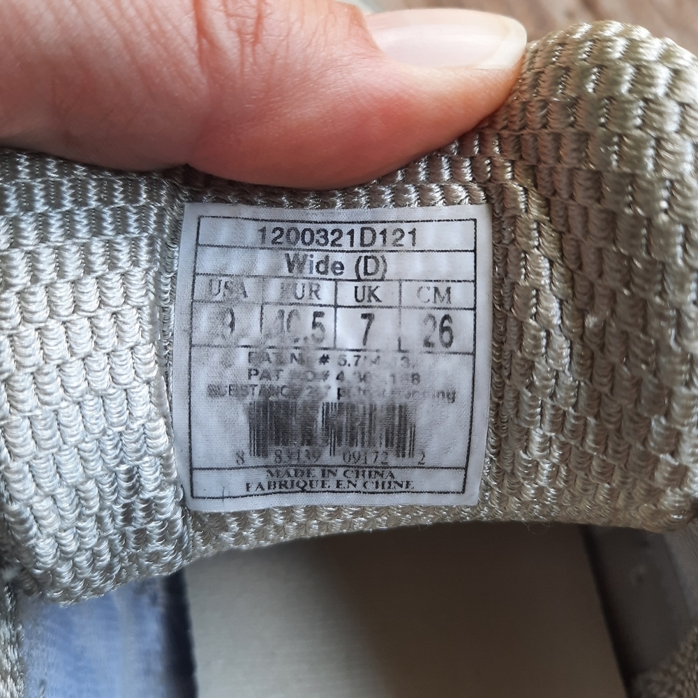 Brooks Addiction Walking Shoes Bone Leather Orthopedic Comfort Shoes Size 9 Wide - Picture 13 of 15